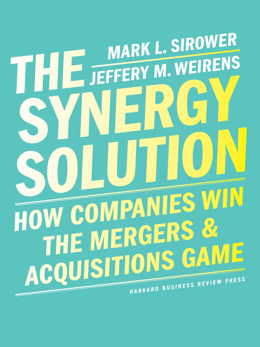 Cover image for The Synergy Solution
